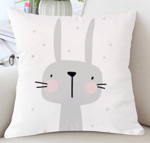 Coussin universel chaise haute - lapin gris - Les Enfants Rêveurs