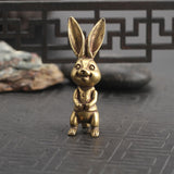 Figurine Lapin en Cuivre