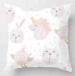 Coussin Lapin Imprimé