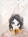 Tableau Peinture Lapin