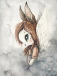 Tableau Peinture Lapin