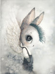 Tableau Peinture Lapin