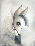 Tableau Peinture Lapin