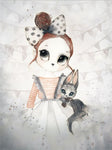 Tableau Peinture Lapin