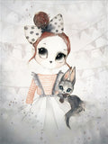 Tableau Peinture Lapin