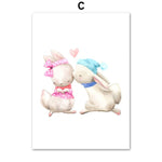 Tableau Lapin Déco Bébé