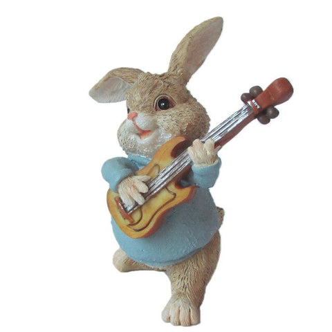 Figurine Lapin<br> Guitariste