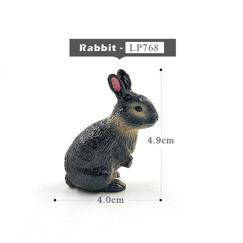 Figurine Lapin Noir