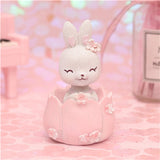 Figurine Lapin Rose