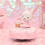 Figurine Lapin Rose