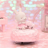 Figurine Lapin Rose
