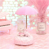 Figurine Lapin Rose