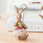 Figurine Lapin de Pâques Bureau