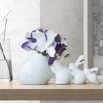 Figurine Lapin Vase en Céramique