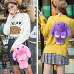 Sac à Dos Peluche Lapin