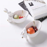 statue lapin decorative