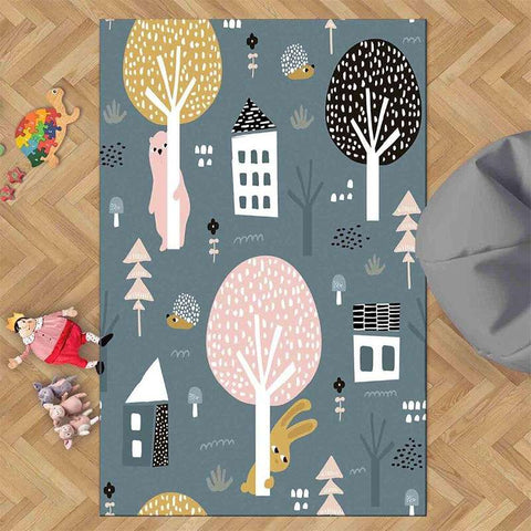 tapis de jeux lapin