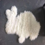 tapis en forme de lapin
