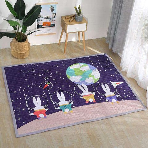 tapis jeu lapin