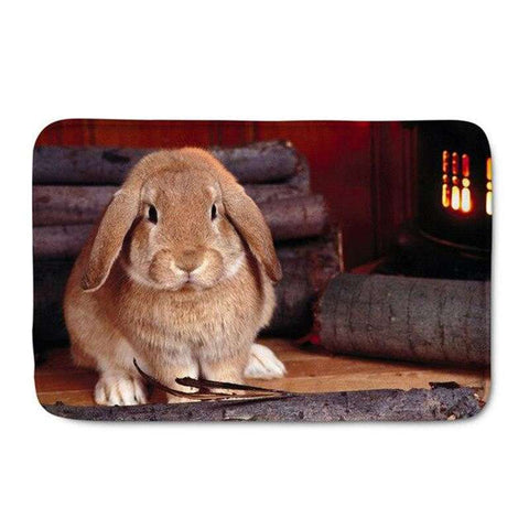 tapis lapin belier